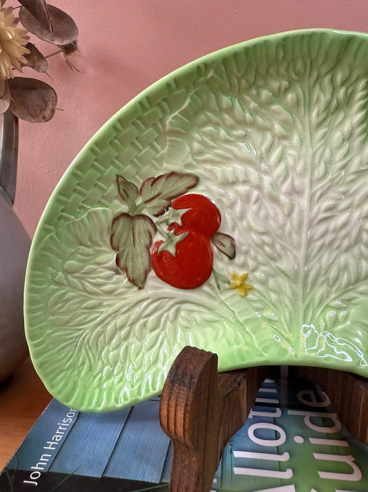 Crown Devon Ceramic Lettuce & Tomato Dish