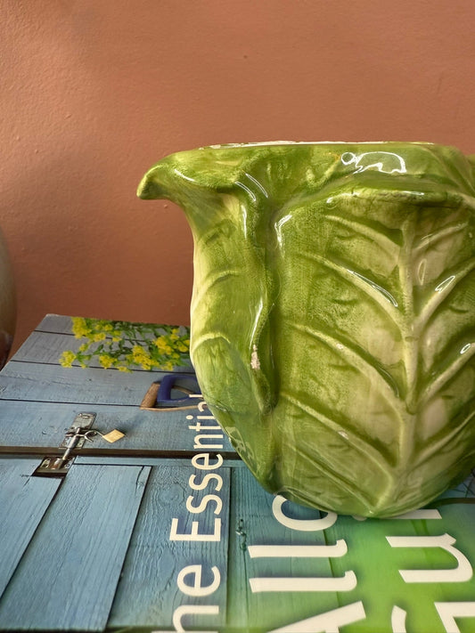 Cabbage Leaf Milk and Sugar Set