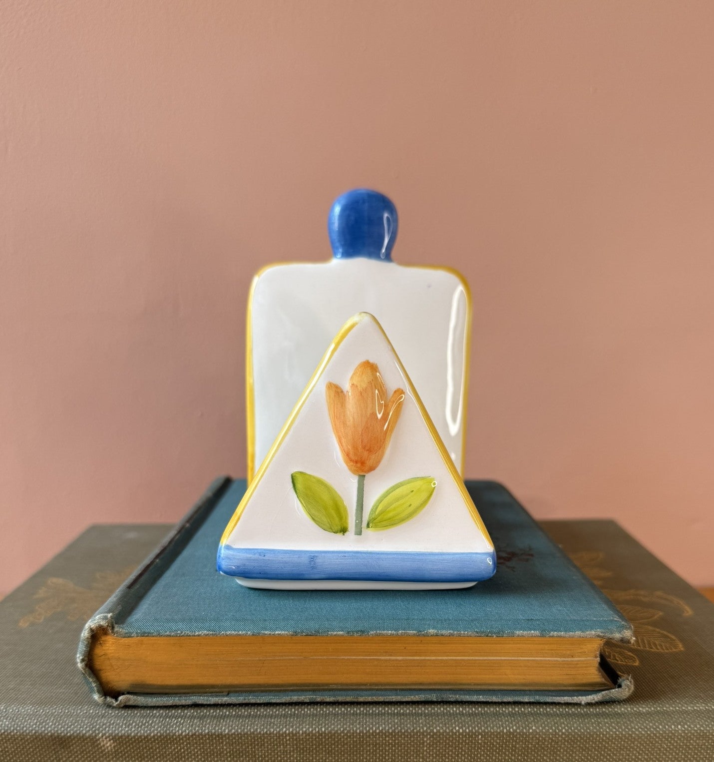 1990's Rayware Bright Flower Toast Rack