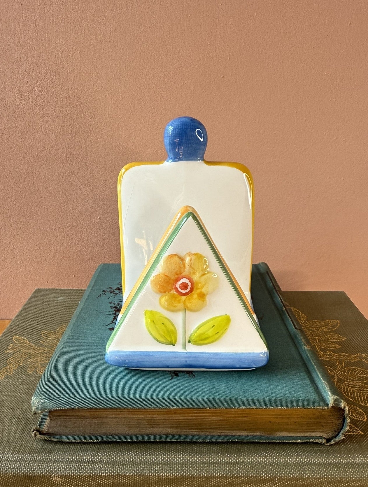 1990's Rayware Bright Flower Toast Rack