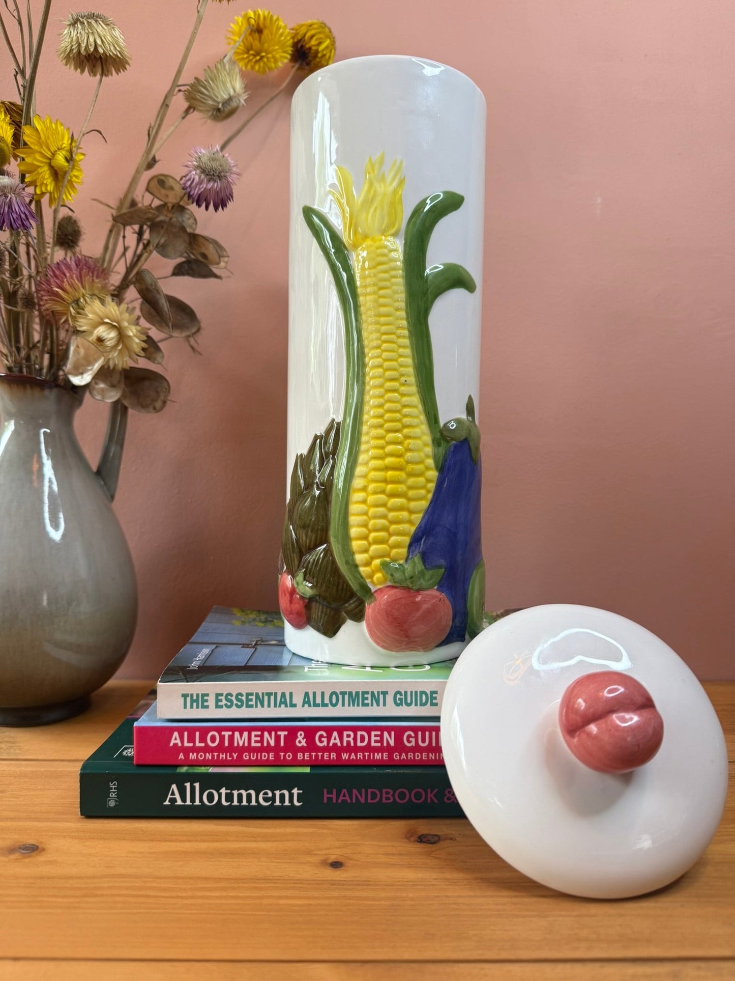 Rayware Tall Ceramic "Country Kitchen" Storage Jar