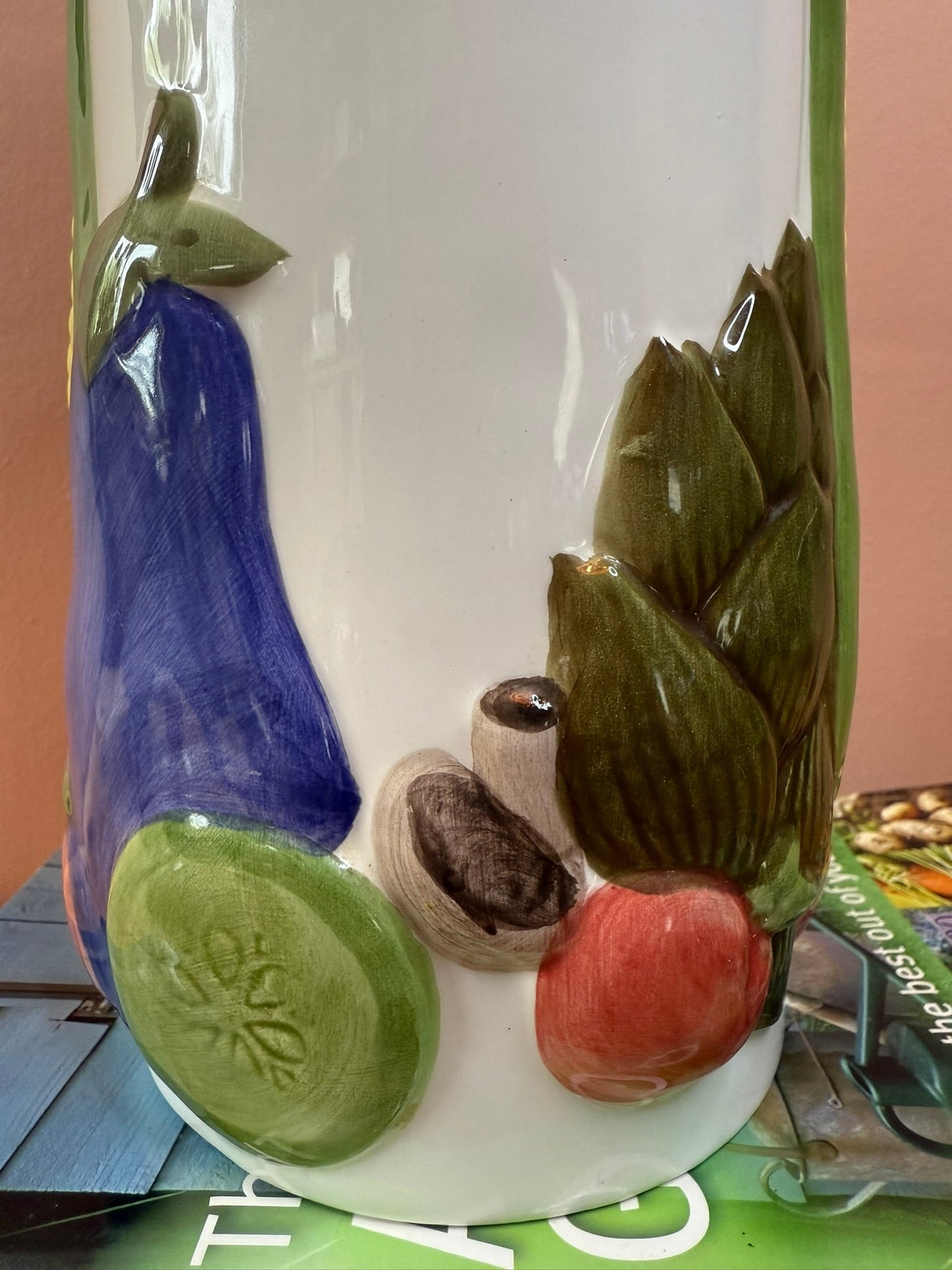 Rayware Tall Ceramic "Country Kitchen" Storage Jar