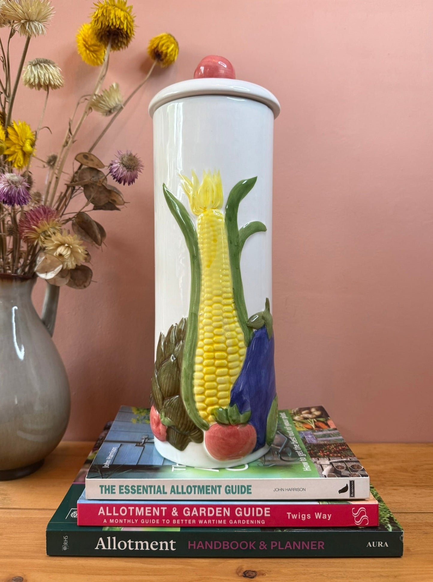 Rayware Tall Ceramic "Country Kitchen" Storage Jar